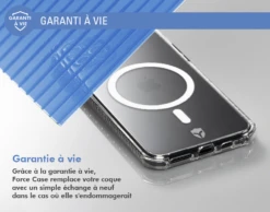 Coque Renforcée Apple IPhone 14 Plus AIR Compatible MagSafe Garantie à Vie Transparente Force Case -Force Mobility Shop airmagsafe 07 1 2