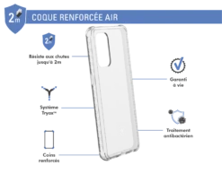 Coque Renforcée AIR Garantie à Vie Transparente Pour Oppo Find X3 Lite Force Case 10 Coque Renforcée AIR Garantie à Vie Transparente Pour Oppo Find X3 Lite Force Case -Force Mobility Shop fc fcairfindx3lt fp 02