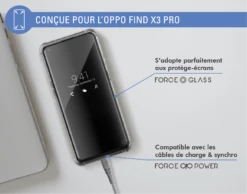 Coque Renforcée AIR Garantie à Vie Transparente Pour Oppo Find X3 Lite Force Case 14 Coque Renforcée AIR Garantie à Vie Transparente Pour Oppo Find X3 Lite Force Case -Force Mobility Shop fc fcairfindx3lt fp 06