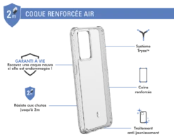 Coque Renforcée AIR Garantie à Vie Transparente Pour Oppo Find X5 Lite Force Case -Force Mobility Shop fcairfindx5lt 02