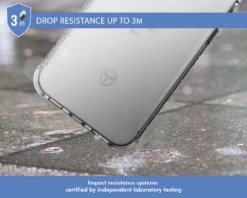 Coque Renforcée Samsung G A34 5G AIR Garantie à Vie Transparente - 50% Plastique Recyclé Force Case -Force Mobility Shop fcairga345gt 04 chute