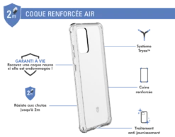 Coque Renforcée Samsung G S20 Plus AIR Garantie à Vie Transparente Force Case -Force Mobility Shop fcairgs20pt 02 1