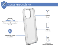 Coque Renforcée AIR Garantie à Vie Transparente Pour Apple IPhone 13 Mini Force Case 5 Coque Renforcée AIR Garantie à Vie Transparente Pour Apple IPhone 13 Mini Force Case -Force Mobility Shop fcairip1354t 02 1
