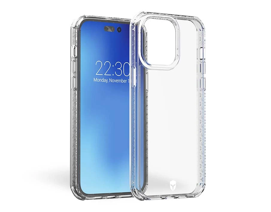 Coque Renforcée Apple IPhone 14 Pro Max AIR Garantie à Vie Transparente Force Case 3 Coque Renforcée Apple IPhone 14 Pro Max AIR Garantie à Vie Transparente Force Case