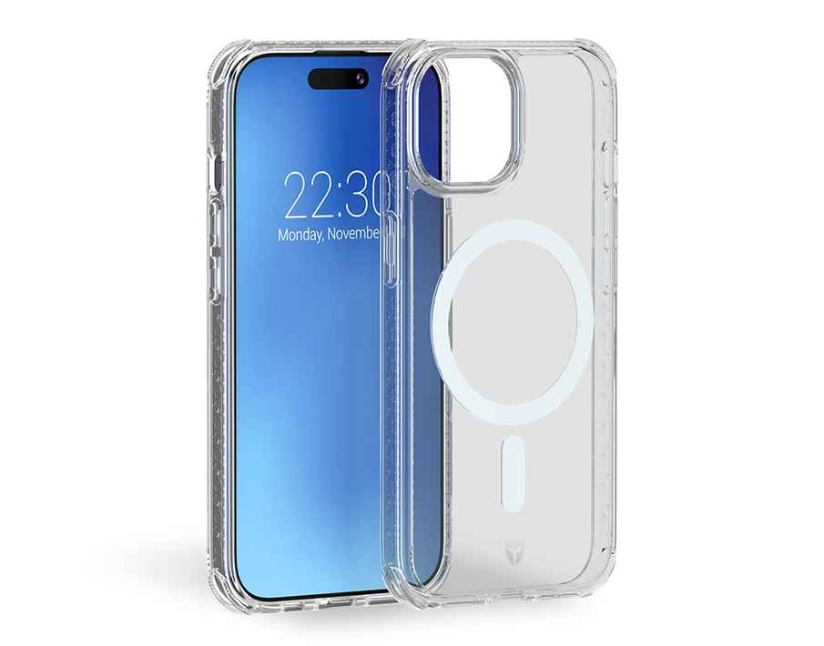 APPLE Coque Renforcée IPhone 15 Plus AIR Compatible MagSafe Transparente - Garantie à Vie Force Case 3 APPLE Coque Renforcée IPhone 15 Plus AIR Compatible MagSafe Transparente - Garantie à Vie Force Case