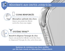 APPLE Coque Renforcée IPhone 15 Pro Max AIR Compatible MagSafe Transparente - Origine France Garantie - Garantie à Vie Force Case 9 APPLE Coque Renforcée IPhone 15 Pro Max AIR Compatible MagSafe Transparente - Origine France Garantie - Garantie à Vie Force Case -Force Mobility Shop fcairmagip15pmmf 03 fr