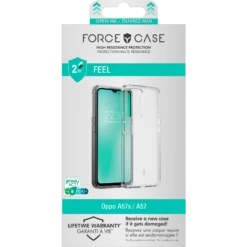 Coque Renforcée Oppo A57 / A57S FEEL Garantie à Vie Transparente - Plastique Recyclé Force Case -Force Mobility Shop fcfeela57 pack hd