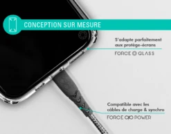 Coque Renforcée Samsung G A14 4G&5G FEEL Made In France Garantie à Vie Transparente - 50% Plastique Recyclé Force Case -Force Mobility Shop fcfeelga14t 05