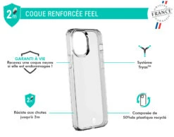 Coque Renforcée Apple IPhone 12 / 12 Pro FEEL Garantie à Vie Transparente Force Case -Force Mobility Shop fcfeelip12 02