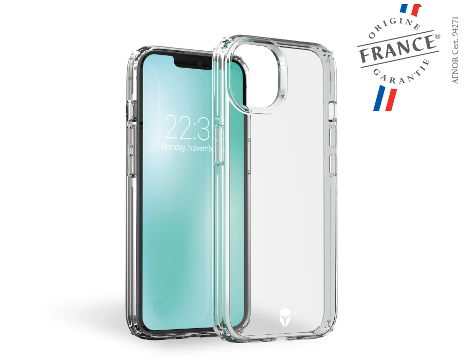 Coque Renforcée Apple IPhone 13 FEEL Garantie à Vie Transparente Force Case 3 Coque Renforcée Apple IPhone 13 FEEL Garantie à Vie Transparente Force Case