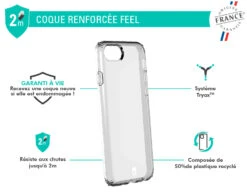Coque Renforcée Apple IPhone 6/7/8/SE/SE22 FEEL Garantie à Vie Transparente Force Case -Force Mobility Shop fcfeelipse 02