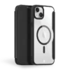 APPLE Étui Folio Renforcé IPhone 15 Plus Compatible MagSafe Noir - Garantie à Vie Force Case -Force Mobility Shop fcfoliomagip15plb main