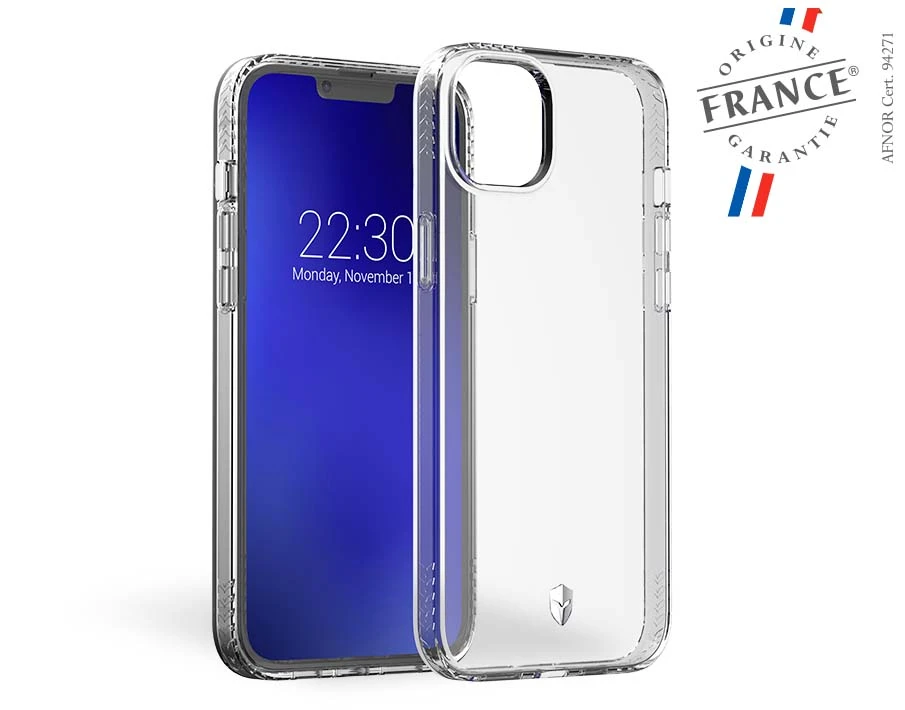 Coque Renforcée Apple IPhone 14 Plus PULSE Made In France Garantie à Vie Transparente Force Case 3 Coque Renforcée Apple IPhone 14 Plus PULSE Made In France Garantie à Vie Transparente Force Case