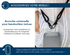 APPLE Coque IPhone 15 Silicone Renforcée Compatible MagSafe Garantie à Vie Noire Force Case -Force Mobility Shop fcsilimagip15b 04 fr