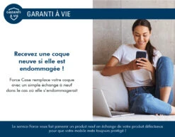 APPLE Coque IPhone 15 Plus Silicone Renforcée Compatible MagSafe Garantie à Vie Noire Force Case -Force Mobility Shop fcsilimagip15plb 05 fr