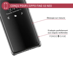 Protège écran 3D Original Garanti à Vie En Verre Organique Pour Oppo Find X3 Neo Force Glass 13 Protège écran 3D Original Garanti à Vie En Verre Organique Pour Oppo Find X3 Neo Force Glass -Force Mobility Shop fg fgogfindx3norig 05