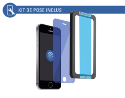 Protège écran Apple IPhone 5/5S/SE/SE22 Anti Lumière Bleue Garanti à Vie Force Glass 7 Protège écran Apple IPhone 5/5S/SE/SE22 Anti Lumière Bleue Garanti à Vie Force Glass -Force Mobility Shop fgevoip5ab 05
