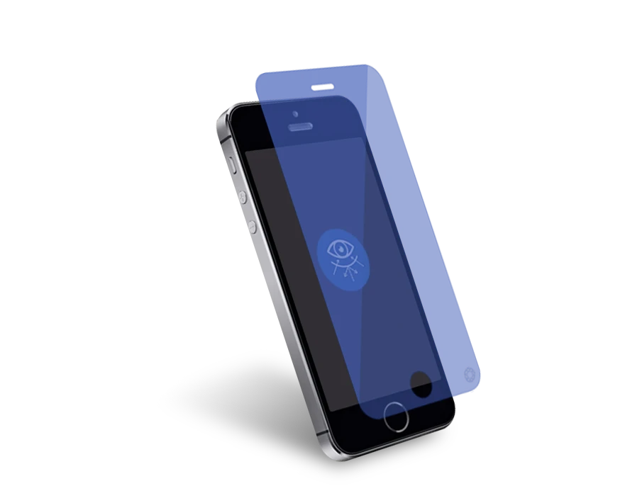Protège écran Apple IPhone 5/5S/SE/SE22 Anti Lumière Bleue Garanti à Vie Force Glass 3 Protège écran Apple IPhone 5/5S/SE/SE22 Anti Lumière Bleue Garanti à Vie Force Glass