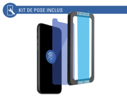 Protège écran Apple IPhone 11 Pro / X / XS Anti Lumière Bleue Garanti à Vie Force Glass -Force Mobility Shop fgevoip8ab 05