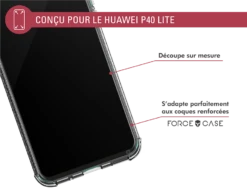 Protège écran Huawei P40 Lite Original Garanti à Vie Force Glass -Force Mobility Shop fgevop40liteorig 05