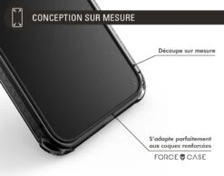 APPLE Protège écran IPhone 15 Plus 3D Anti-impact - Garanti à Vie Force Glass -Force Mobility Shop fgip15plimpact 04 fr