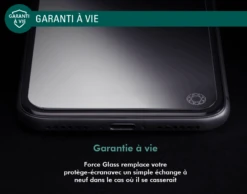 Protège écran Oppo Reno 8 Pro 2.5D Original Garanti à Vie Force Glass -Force Mobility Shop fgmg orginal 06 1