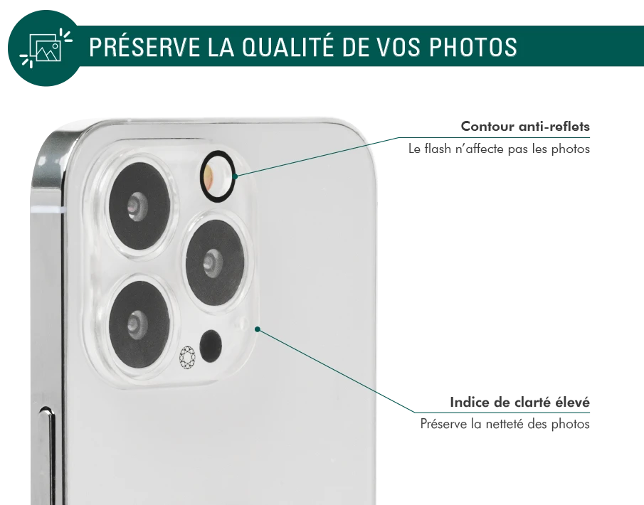 Protège écran Caméra Apple IPhone 13 Pro Garanti à Vie Force Glass 6 Protège écran Caméra Apple IPhone 13 Pro Garanti à Vie Force Glass – Image 4