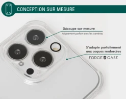 Protège écran Caméra Apple IPhone 13 Pro Garanti à Vie Force Glass 12 Protège écran Caméra Apple IPhone 13 Pro Garanti à Vie Force Glass -Force Mobility Shop fgmgcamip1361porig 05
