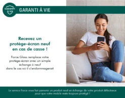 APPLE Protège Lentilles IPhone 15 / 15 Plus / IPhone 14 / IPhone 14 Plus Garanti à Vie Force Glass -Force Mobility Shop fgmglensip15s 05 fr