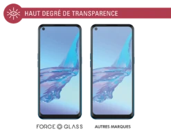 Protège écran Oppo A53S Original Garanti à Vie Force Glass -Force Mobility Shop fgoga53sorig 04