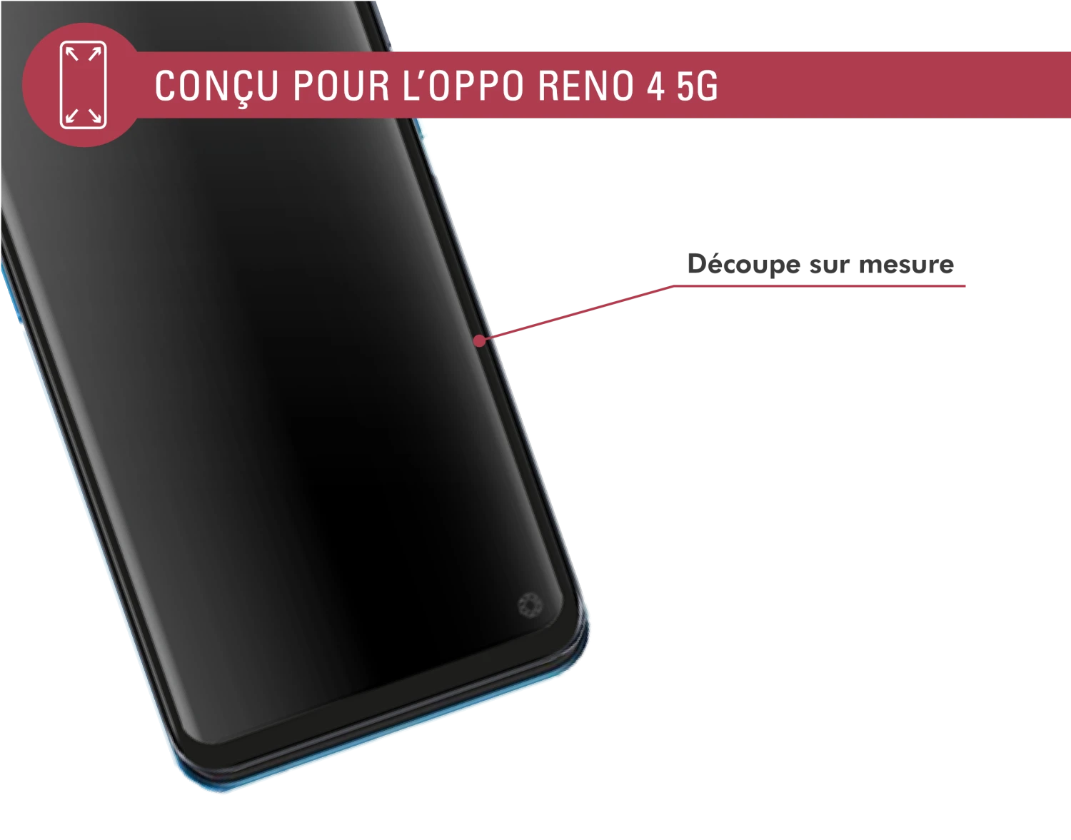 Protège écran 2.5D Original Garanti à Vie En Verre Organique Pour Oppo Find X3 Lite Force Glass 7 Protège écran 2.5D Original Garanti à Vie En Verre Organique Pour Oppo Find X3 Lite Force Glass – Image 5