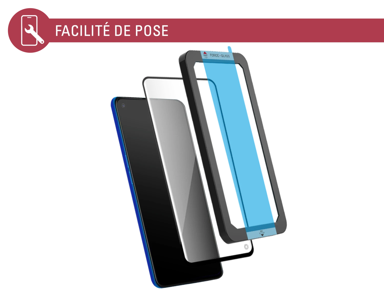 Protège écran 2.5D Original Garanti à Vie En Verre Organique Pour Oppo Find X3 Lite Force Glass 8 Protège écran 2.5D Original Garanti à Vie En Verre Organique Pour Oppo Find X3 Lite Force Glass – Image 6