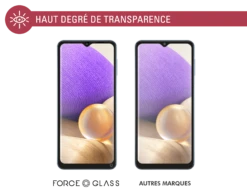 Protège écran 2.5D Original Garanti à Vie En Verre Organique Pour Samsung Galaxy A32 5G Force Glass -Force Mobility Shop fgogga325gorig 04
