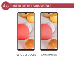 Protège écran Samsung G A42 5G Original Garanti à Vie Force Glass -Force Mobility Shop fgogga425gorig 04