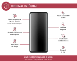 Protège écran 2.5D Original Garanti à Vie En Verre Organique Pour Samsung Galaxy A52 4G / A52 5G / A52s Force Glass -Force Mobility Shop fgogga525gorig 02