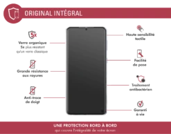 Protège écran 2.5D Original Garanti à Vie En Verre Organique Pour Samsung Galaxy S21+ 5G Force Glass -Force Mobility Shop fgoggs21porig 02