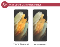 Protège écran 3D Original Garanti à Vie En Verre Organique Pour Samsung Galaxy S21 Ultra 5G Force Glass -Force Mobility Shop fgoggs21uorig 04