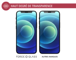 Protège écran Apple IPhone 12 Mini Original Garanti à Vie Force Glass -Force Mobility Shop fgogip1254orig 04