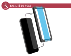 Protège écran Apple IPhone 12 Mini Original Garanti à Vie Force Glass -Force Mobility Shop fgogip1254orig 06