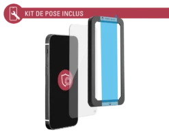 Protège écran Plat Original Garanti à Vie En Verre Organique Pour Apple IPhone 13 Mini Force Glass -Force Mobility Shop fgogip1354orig 05