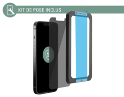 Protège écran Plat Privé Garanti à Vie En Verre Organique Pour Apple IPhone 13 / 13 Pro / 14 Force Glass -Force Mobility Shop fgogip1361priv 05 1