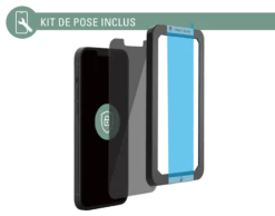 Protège écran Plat Privé Garanti à Vie En Verre Organique Pour Apple IPhone 13 Pro Max Force Glass -Force Mobility Shop fgogip1367priv 05