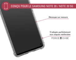 Protège écran Samsung G Note 20 Original Garanti à Vie Force Glass 13 Protège écran Samsung G Note 20 Original Garanti à Vie Force Glass -Force Mobility Shop fgognote20orig 05