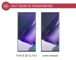 Protège écran Samsung G Note 20 Ultra Original Garanti à Vie Force Glass -Force Mobility Shop fgognote20uorig 04