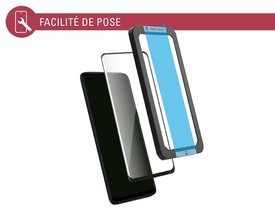 Protège écran Oppo Reno 4 Original Garanti à Vie Force Glass 8 Protège écran Oppo Reno 4 Original Garanti à Vie Force Glass – Image 6