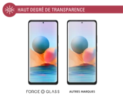 Protège écran 3D Original Garanti à Vie En Verre Organique Pour Xiaomi Redmi Note 10 5G Force Glass -Force Mobility Shop fgogxrn105gorig fp 04