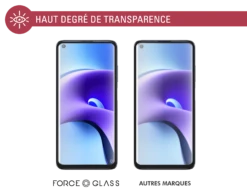 Protège écran 2.5D Original Garanti à Vie En Verre Organique Pour Xiaomi Redmi Note 9T Force Glass -Force Mobility Shop fgogxrn9torig 04