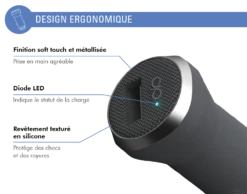 Chargeur Voiture Garanti à Vie USB A 2.4A Rapide Et Intelligent Gris Force Power -Force Mobility Shop fpcac2.4a1usbag 04