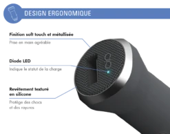 APPLE Chargeur Voiture 2.4A IC Smart + Câble Renforcé USB A/Lightning Garanti à Vie Gris Force Power -Force Mobility Shop fpcacmfin1.2mg 05