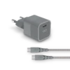 Chargeur Maison 20W Power Delivery + Câble Renforcé USB C/USB C Garanti à Vie Gris 100% Plastique Recyclé Force Power 2 Chargeur Maison 20W Power Delivery + Câble Renforcé USB C/USB C Garanti à Vie Gris 100% Plastique Recyclé Force Power -Force Mobility Shop fpcs20wcblccrg hd 1